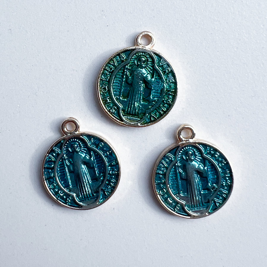 Charm Maria coin - turquoise