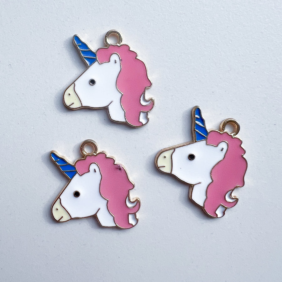 Charm Unicorn - pink