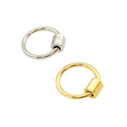 Round ring - gold plated