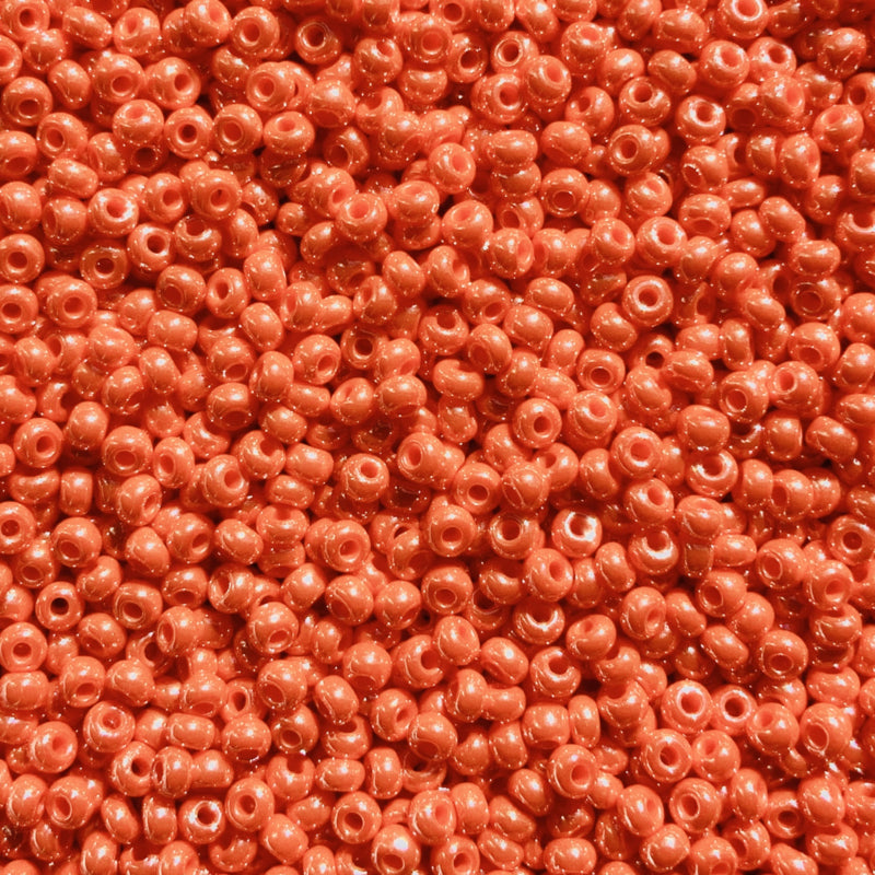 60330 - Opaque Orange Luster - 10/0